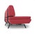 Red Red Fabric Sofabed, 1960s For Sale - Image 8 of 13