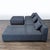 Modern Maiden Home Breuer Modern Dark Gray Sectional With Ottoman and Pillows For Sale - Image 3 of 10
