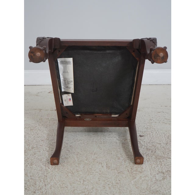 Set of 8 Baker Chippendale Clawfoot Mahogany Dining Chairs For Sale - Image 16 of 18