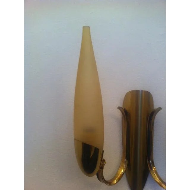 Pair of "High Style" Austrian, 1970s Sconces For Sale - Image 9 of 11