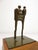 Signed Ray Jensen Bronze Modernist Art Sculpture ~ Figure W/ Child ~ Pacific Northwest For Sale - Image 4 of 16