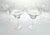 Contemporary Contemporary Modern Minimalist Set of 4 Clear Glass Margarita Glasses For Sale - Image 3 of 6