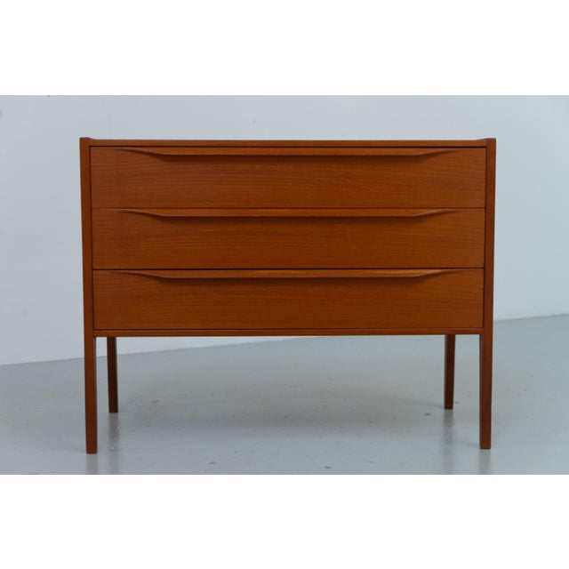Danish Teak Chest of Drawers No34 by Kai Kristiansen for Aksel Kjersgaard, 1960s. For Sale - Image 12 of 18