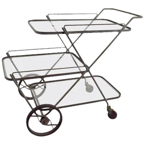Tempestini for Salterini Style Serving Bar Cart