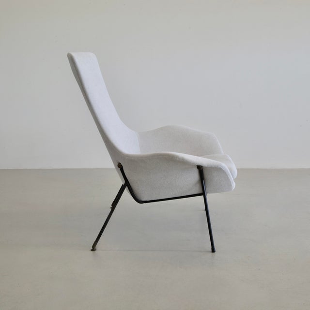 Saporiti Italia Lounge Chair by Augusto Bozzi for Saporiti, 1954 For Sale - Image 4 of 6