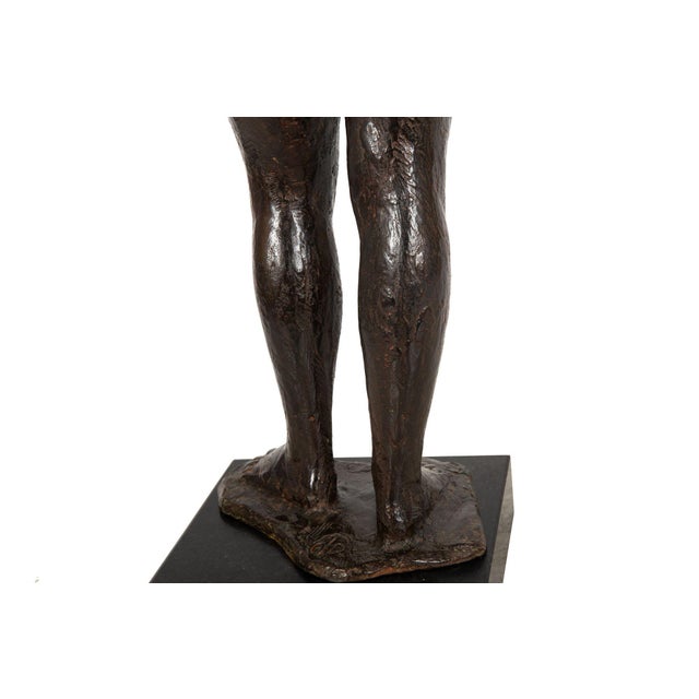 American Modernist Sculpture “Standing Female” by Floyd Tennison Dewitt For Sale - Image 17 of 18