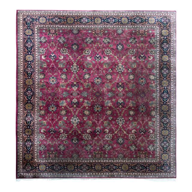 Late 20th Century Pakistani Tabriz Rug For Sale