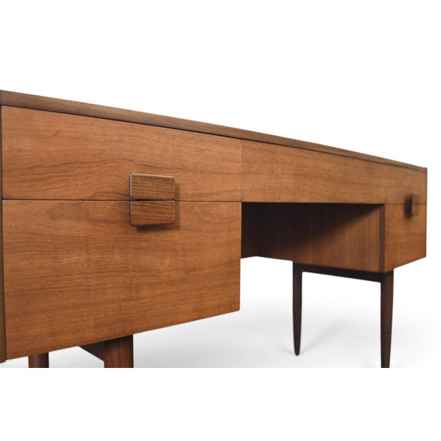 Rare Ib Kofod Larsen "Danish Range" Vanity in Teak + Rosewood For Sale - Image 16 of 16