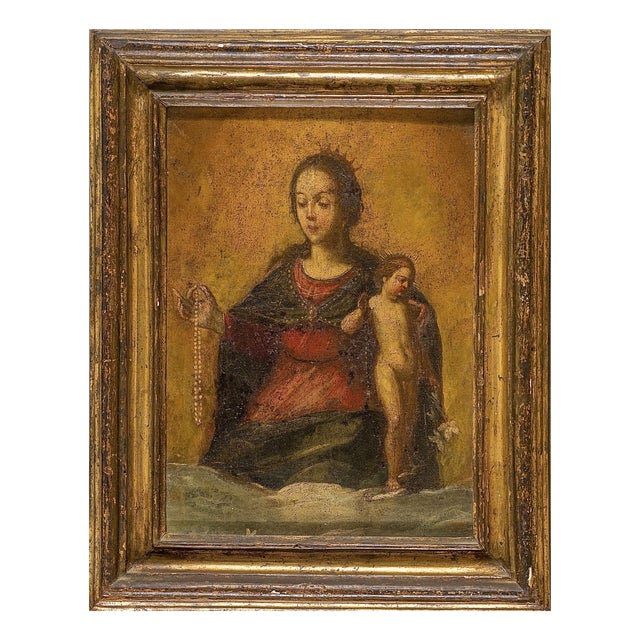 Luciano Borzone, 17th Century, Oil on Canvas, Framed For Sale