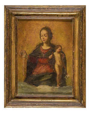 Luciano Borzone, 17th Century, Oil on Canvas, Framed
