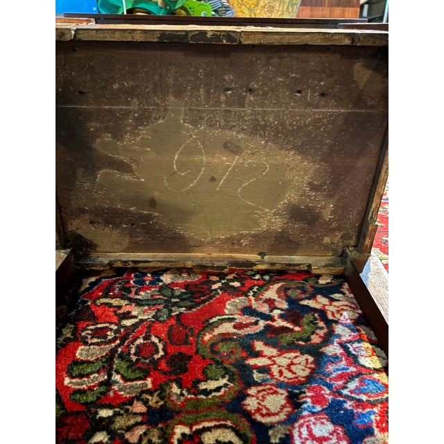 Antique Dutch Marquetry Nightstand For Sale - Image 10 of 10