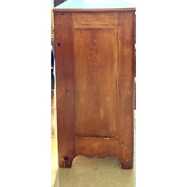 American Antique Wood Dresser - American For Sale - Image 3 of 4
