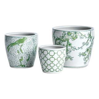 Imperial Flower Pots, Set Of 3 For Sale