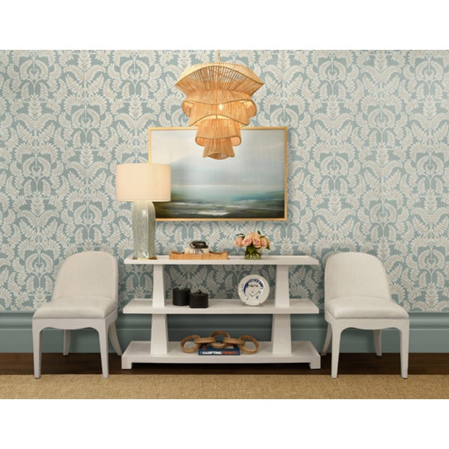 New special order item. Not vintage. Display your treasures with style in this three-tier console that's equal parts...