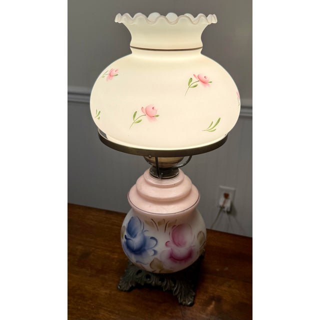 Mid 20th Century Electric Hurricane Lamp For Sale - Image 12 of 12
