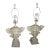 Vintage Composite Material Roman Urn Style Lamps/a Pair For Sale