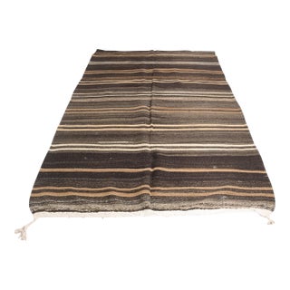 Mid 20th Century Oushak Floor Home Decor Kilim Rug For Sale