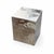 Contemporary Aura Sculptural Metal Pedestal by Veliento For Sale - Image 3 of 8