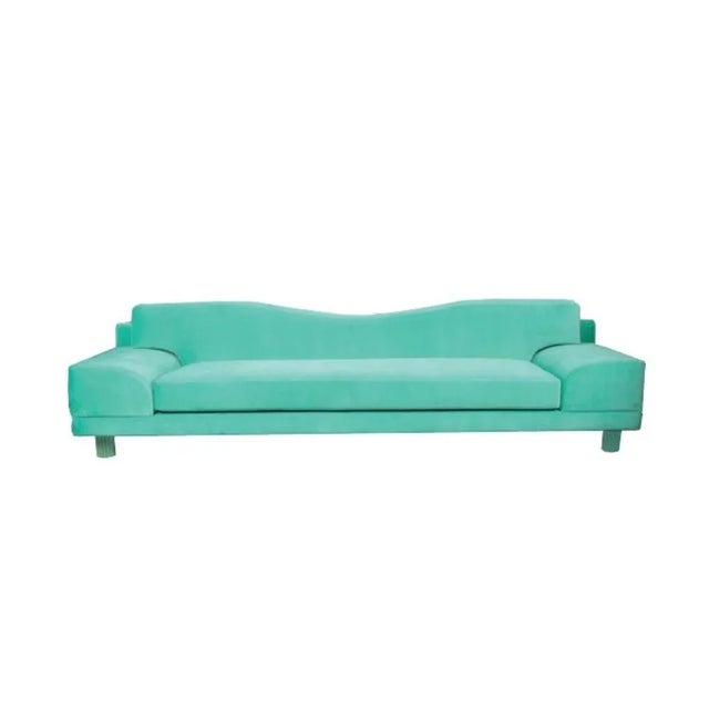Dyoni sofa by Moure Studio Dimensions: D 250x W 95 x H 76 cm Materials: cotton, linen, velvet, felt, Wood. Wide range of...