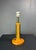 Mid-Century Modern Mid-Century Austrian Hollywood Regency Oak and Brass Table Lamp with Mushroom Shade, 1960s For Sale - Image 3 of 17