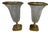 Crystal and Gilded Bronze Vases, 19th Century, Set of 2 For Sale