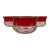 Art Deco Vintage Cranberry Red Fruit Bowls - Set of 4 For Sale
