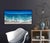 Ocean Waves #06 by Ana Hefco | Mixed Media on Canvas Ocean waves crashing on a sandy beach. For Sale - Image 4 of 4