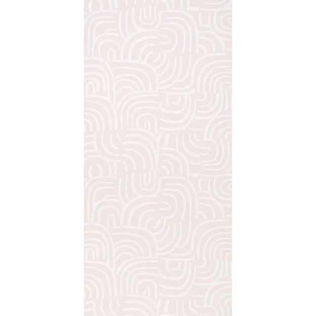 New Beat, designed by Backdrop, is a mid-scale multidirectional wallpaper design composed of painterly concentric arches....