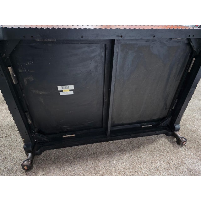 Ralph Lauren Vintage Trunk-Style Leather Chest For Sale - Image 10 of 12