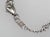 Metal Diamond Platinum Eternity Necklace For Sale - Image 7 of 8