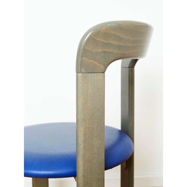 Wood Rey Chairs by Bruno Rey for Kusch&Co., 1970s For Sale - Image 7 of 11