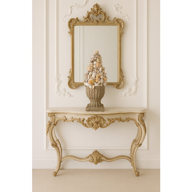 Handmade Seashell Topiary Urn For Sale - Image 14 of 14