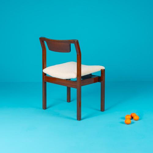 Hexagon Chairs by Michel Mortier for Steiner, 1961, Set of 6 For Sale - Image 4 of 11