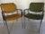 1970s Vintage Modern Global Upholstery Company, Ltd. Tubular Chrome Occasional Arm Chairs- Set of 2 For Sale - Image 12 of 12