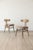 Vintage Oak Dining Chairs by Henning Kjærnulf, 1950s, Set of 2, in Good conditions. Designed 1950 to 1959 This piece is...