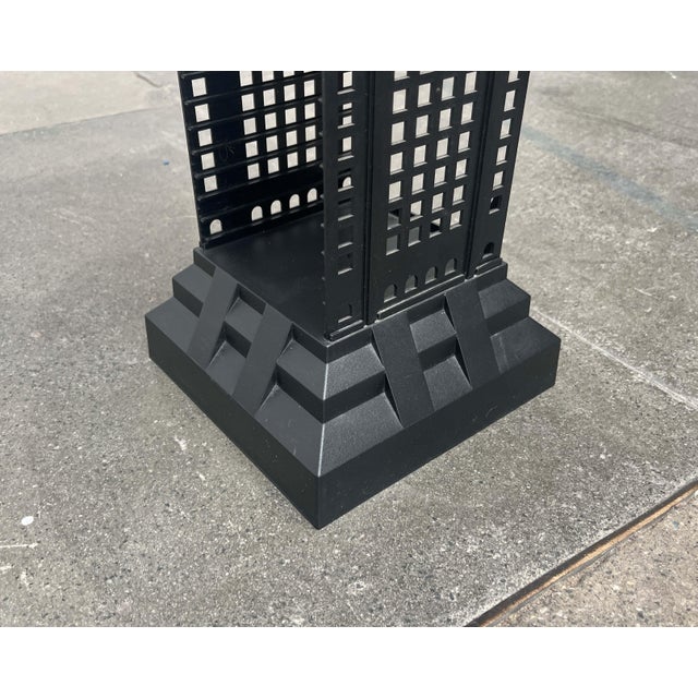 Plastic Postmodern Manhattan 5th Avenue CD Rack Tower from Koziol, Germany, 1990s For Sale - Image 7 of 18