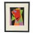 Vintage Rolph Scarlett Acrylic on Paper Custom Framed 1960's For Sale