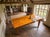 Farmhouse Antique Pine Farmhouse Work Table With Single Drawer, Late 19th Century For Sale - Image 3 of 6