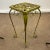 Vintage Chinoiserie Bamboo Motif Metal and Cast Iron Plant Stand For Sale - Image 13 of 13