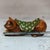 Chinese Vintage Chinese Sancai Glazed Ceramic Cat Pillow (Headrest) - 1950s For Sale - Image 3 of 9