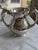 Late 19th Century Antique Barbour Silver Co. Quadruple Plate Coffee Service, Floral Engraved, C. 1890–1910 - 4 pcs For Sale - Image 5 of 10