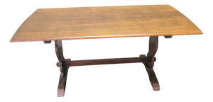 Vintage Refectory Dining Table in Oak, 1960