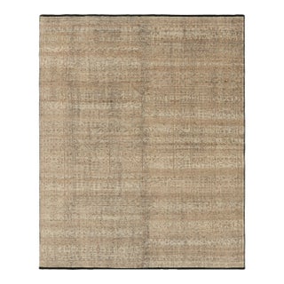 Rug & Kilim’s Mamluk Style Rug with Geometric Floral Patterns in Beige-Brown - 9x12 For Sale
