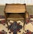 Louis XV Style Beech Bedside Table with Curtains, 1950s For Sale - Image 4 of 9