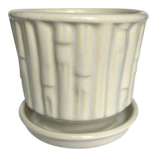Off-White McCoy Bamboo Planter For Sale