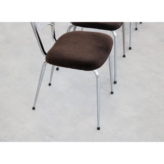 Vintage Dining Chairs, 1960s, Set of 6, in Good conditions. Designed 1960 to 1969