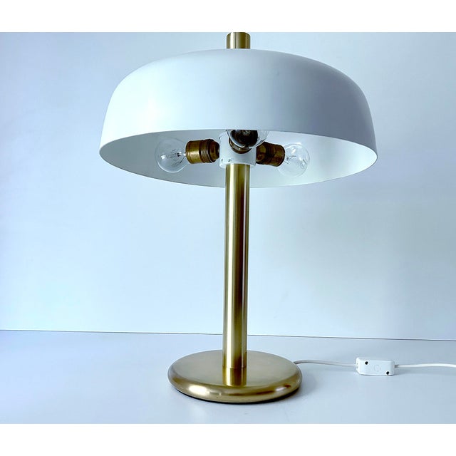 1970s Large Desk Lamp from Hillebrand For Sale - Image 5 of 15