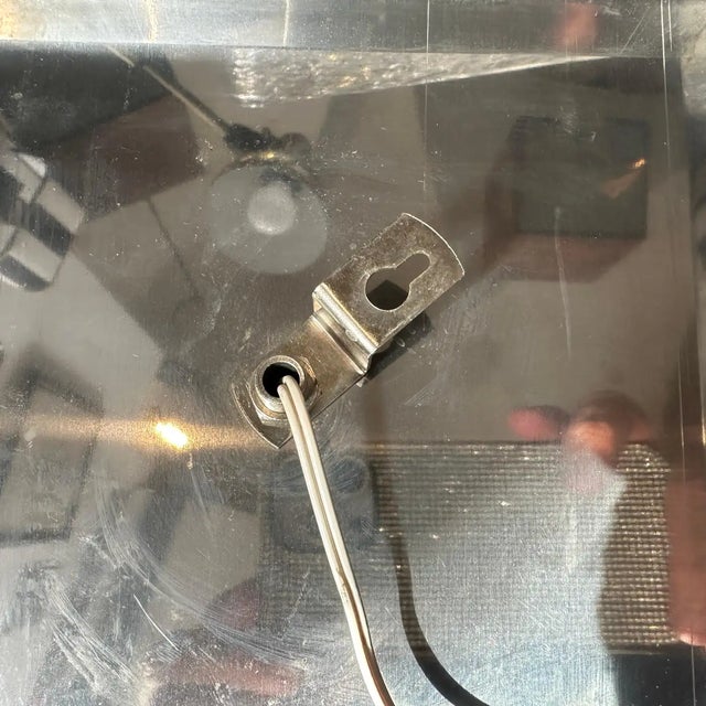 Two 1970s Space Age Murano Glass Square Wall Sconces by Albano Poli for Poliarte For Sale - Image 15 of 16