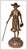 The artwork here, "A Stroll Through Time", is a wonderful depiction of an old woman waking with her cane and purse in...