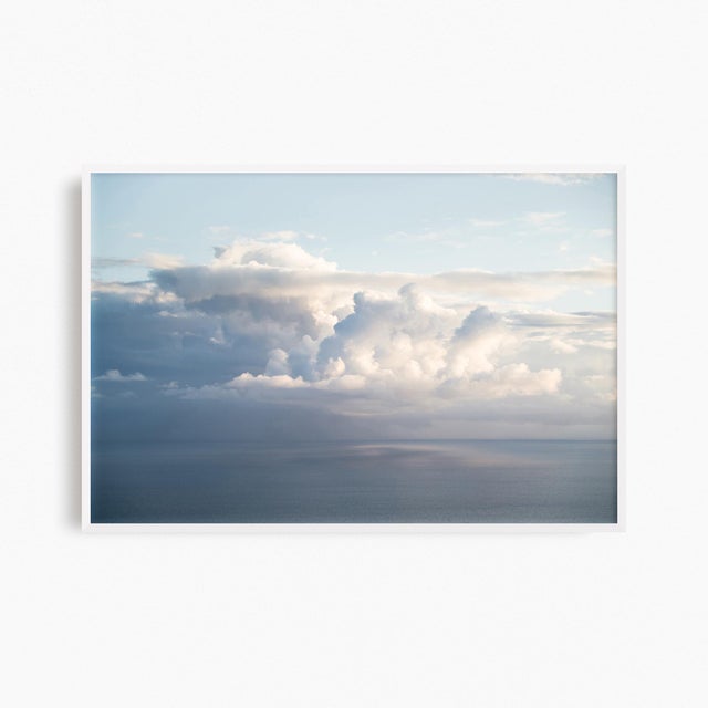 Mediterranean Seascape Art, Coastal Photography, Kefalonia Greece Landscape, Large 54 X 36" 'Clouds Over the Ionian Sea' Fine Art Photography Print For Sale - Image 9 of 10